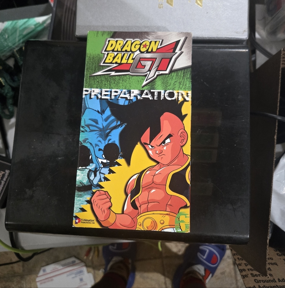 Dragon Ball GT – Preparation (Episodes 1–3) VHS Tape | FUNimation | Original Box